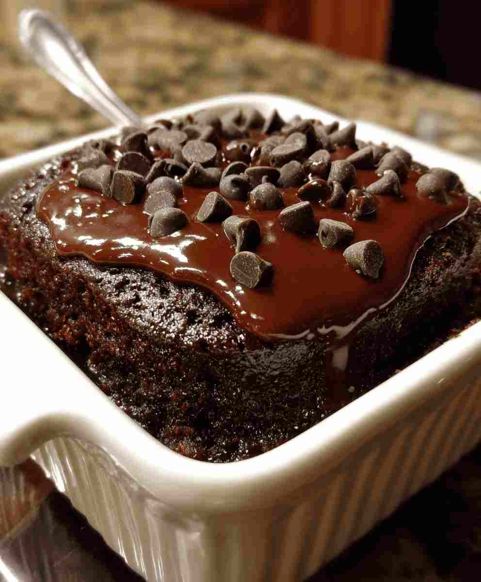 Chocolate Dump Cake Recipe