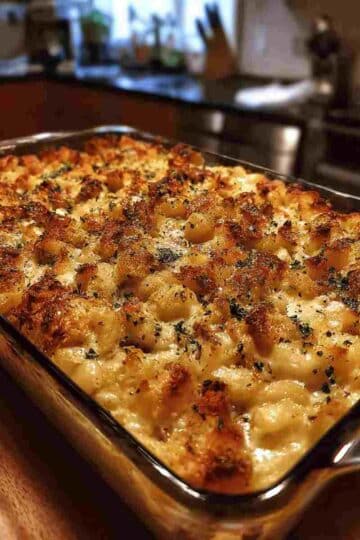 Creamy Potato Stuffing Casserole