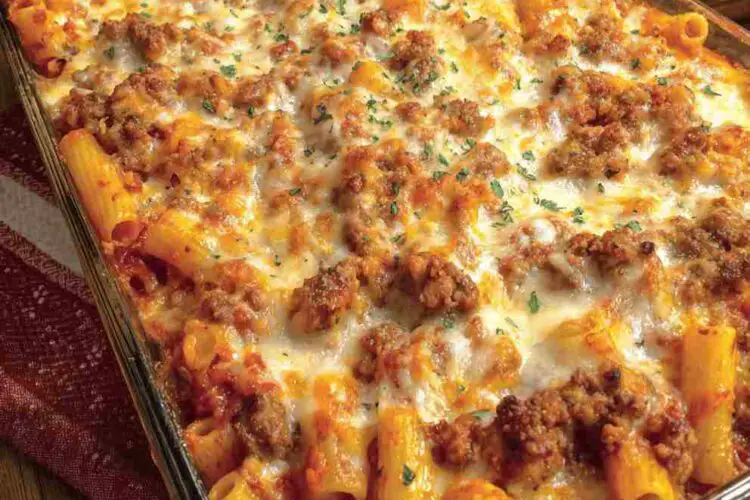 Baked Ziti with Sausage