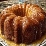 Brown Sugar Glazed Apple Bundt Cake