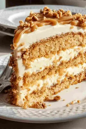 Butterscotch Crunch Cake