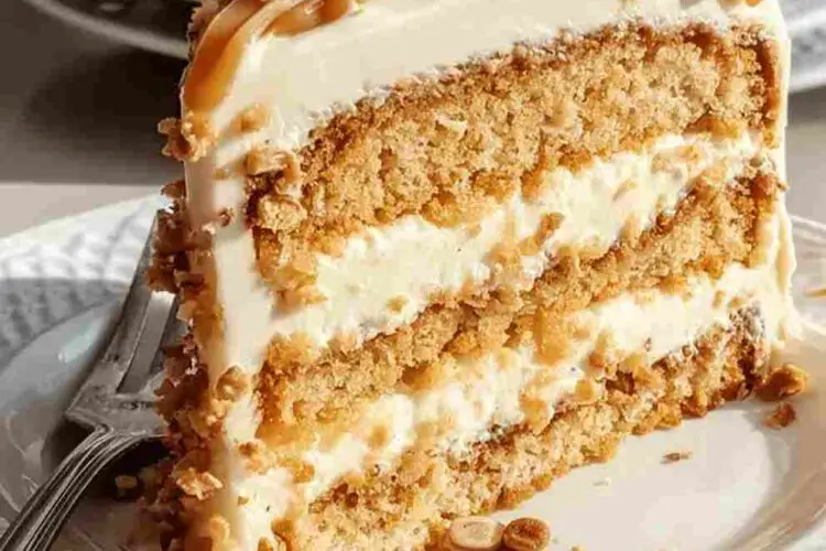 Butterscotch Crunch Cake
