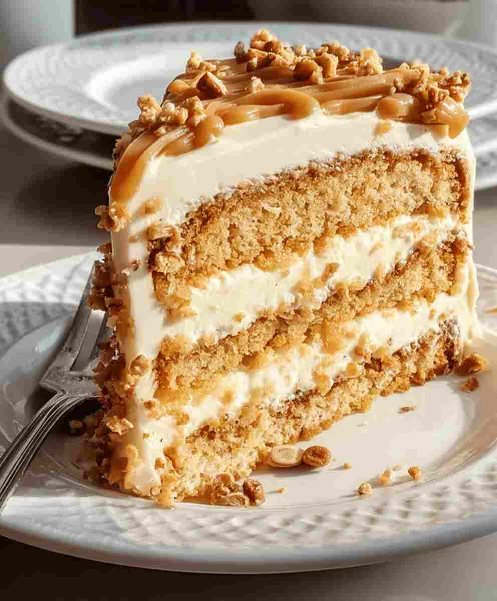 Butterscotch Crunch Cake