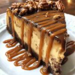 Caramel Pecan Chocolate Cheesecake