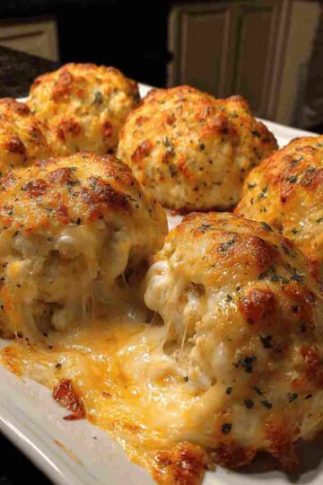Cheesy Ranch Chicken Bombs