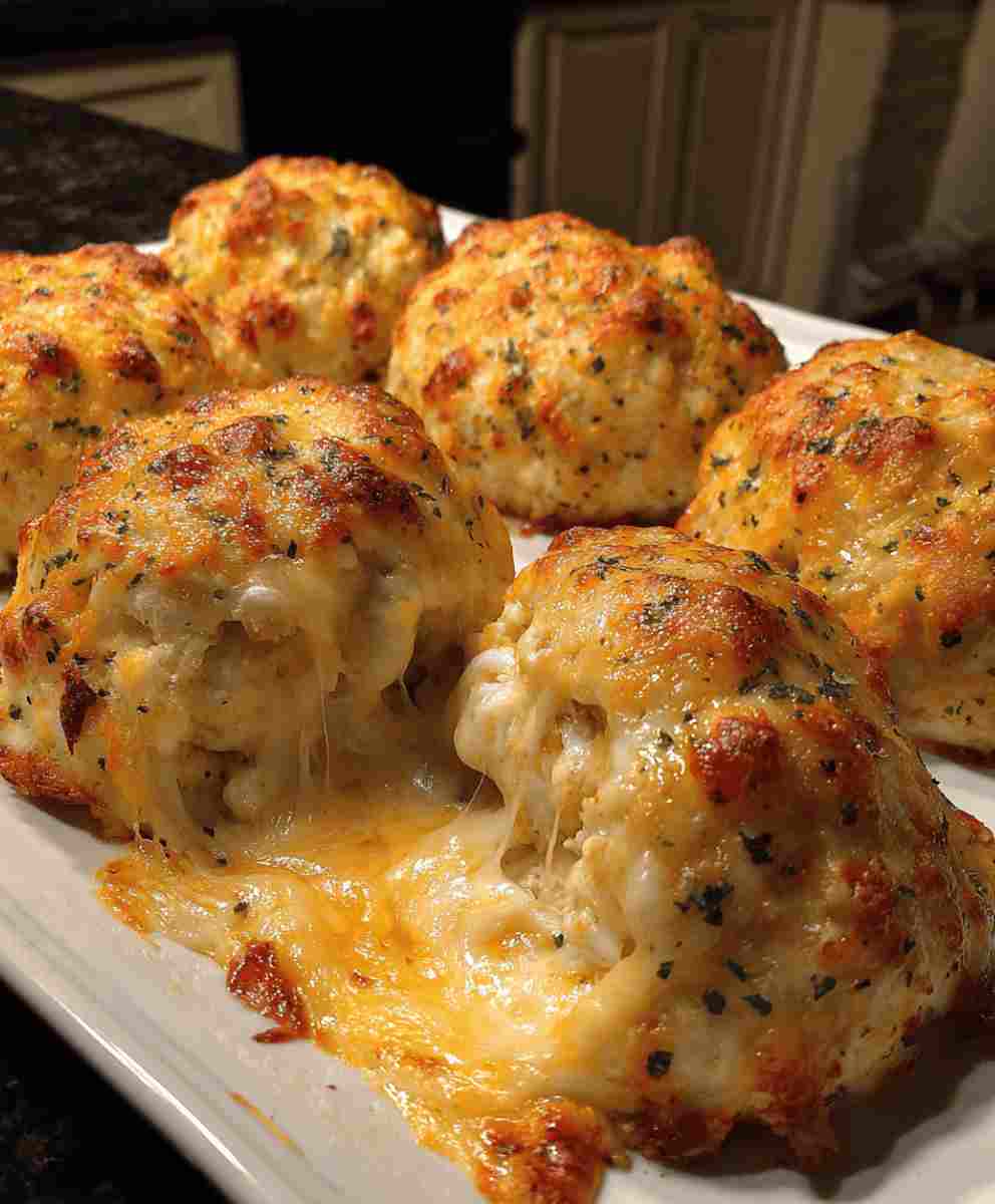 Cheesy Ranch Chicken Bombs