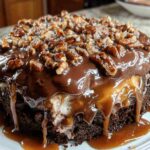 Chocolate Turtle Cake