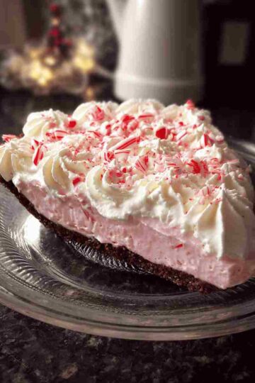 Christmas Peppermint Pie