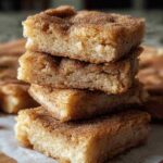 Easy Cinnamon Sugar Blondies