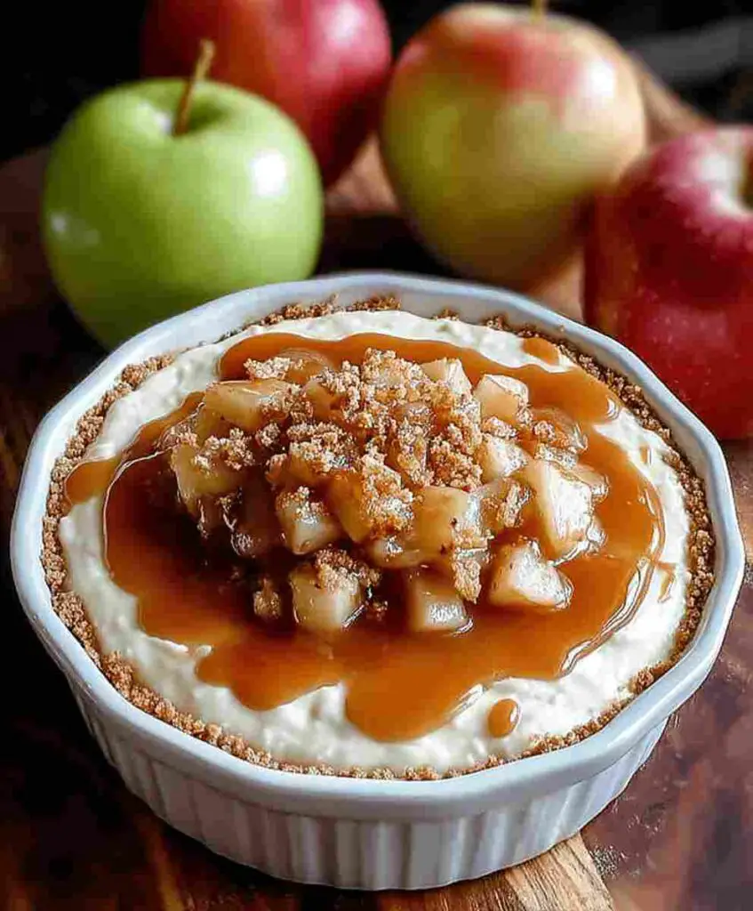 Cream Cheese Caramel Apple