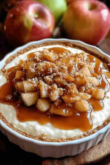 Cream Cheese Caramel Apple
