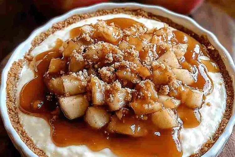 Cream Cheese Caramel Apple