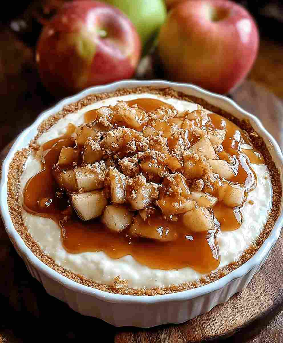 Cream Cheese Caramel Apple