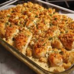 Creamy Chicken Stuffing Bake