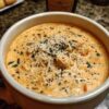 Crock Pot Creamy Chicken Parmesan Soup