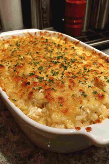 Easy Chicken Rice Casserole
