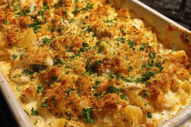 Easy Million Dollar Chicken Casserole