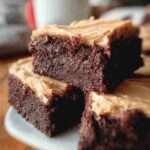Frosted Coffee Brownies