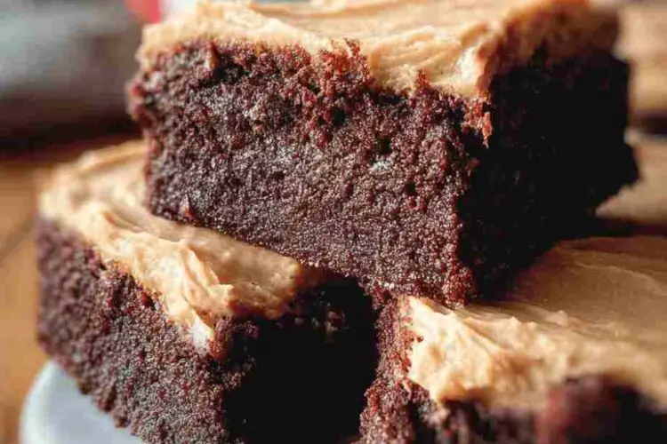 Frosted Coffee Brownies