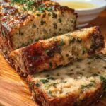 Garlic Parmesan Chicken Meatloaf
