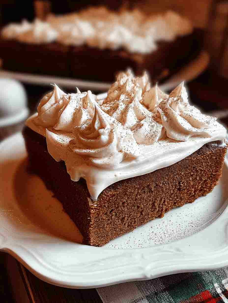 Gingerbread Crazy Cake