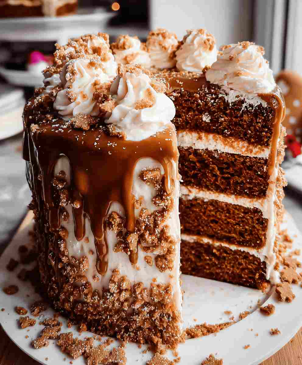 Gingerbread Molasses Spice Cake