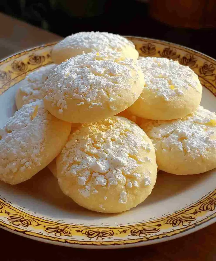 Lemon Meltaway Cookies
