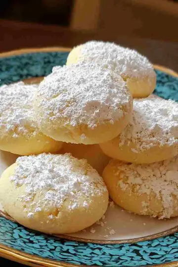 Lemon Meltaway Cookies