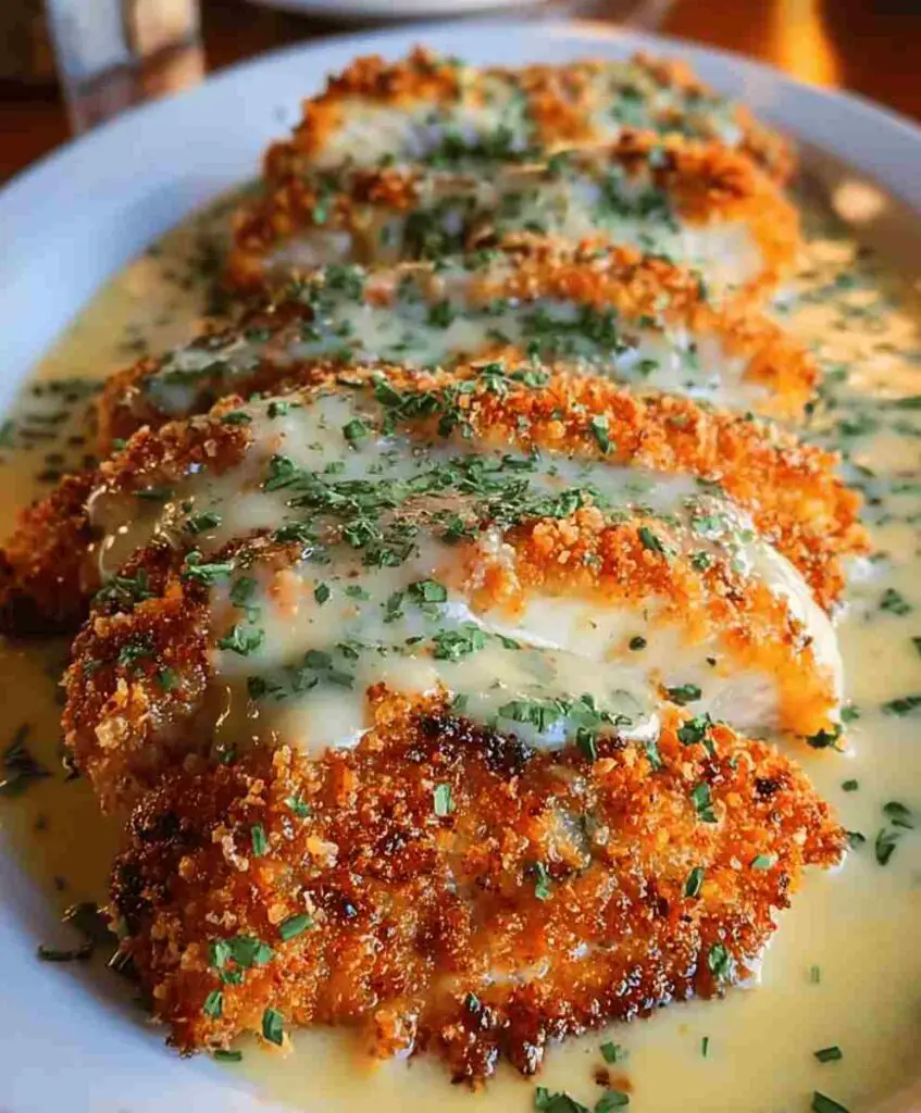 Longhorn Style Parmesan Crusted Chicken