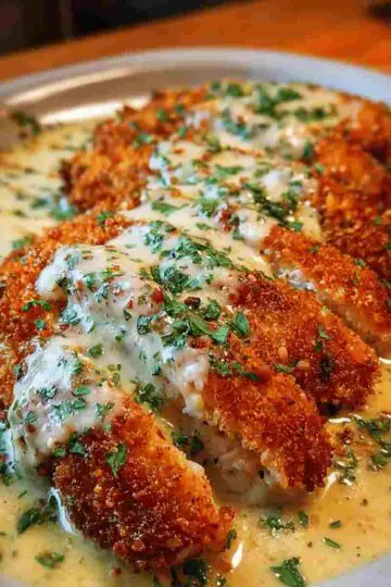 Longhorn Style Parmesan Crusted Chicken
