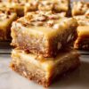 Maple Glazed Apple Blondies