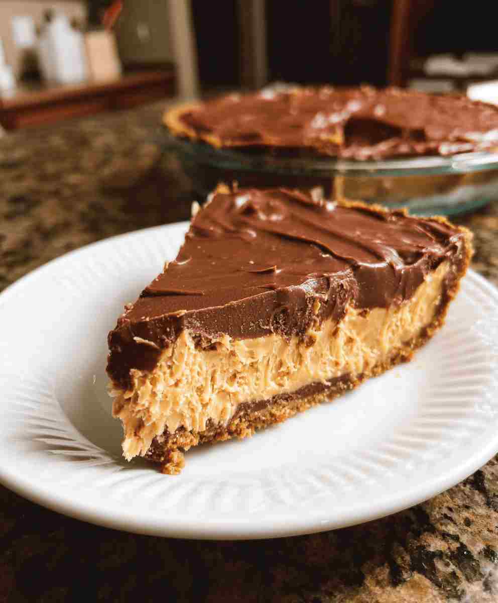 Peanut Butter Twix Pie