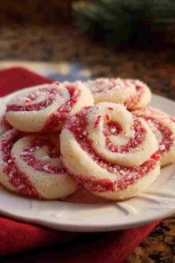 Peppermint Swirl Cookies