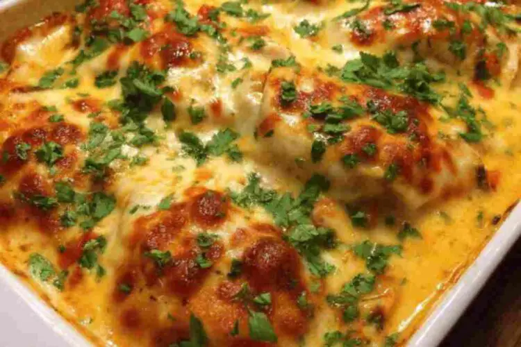 Queso Chicken Bake