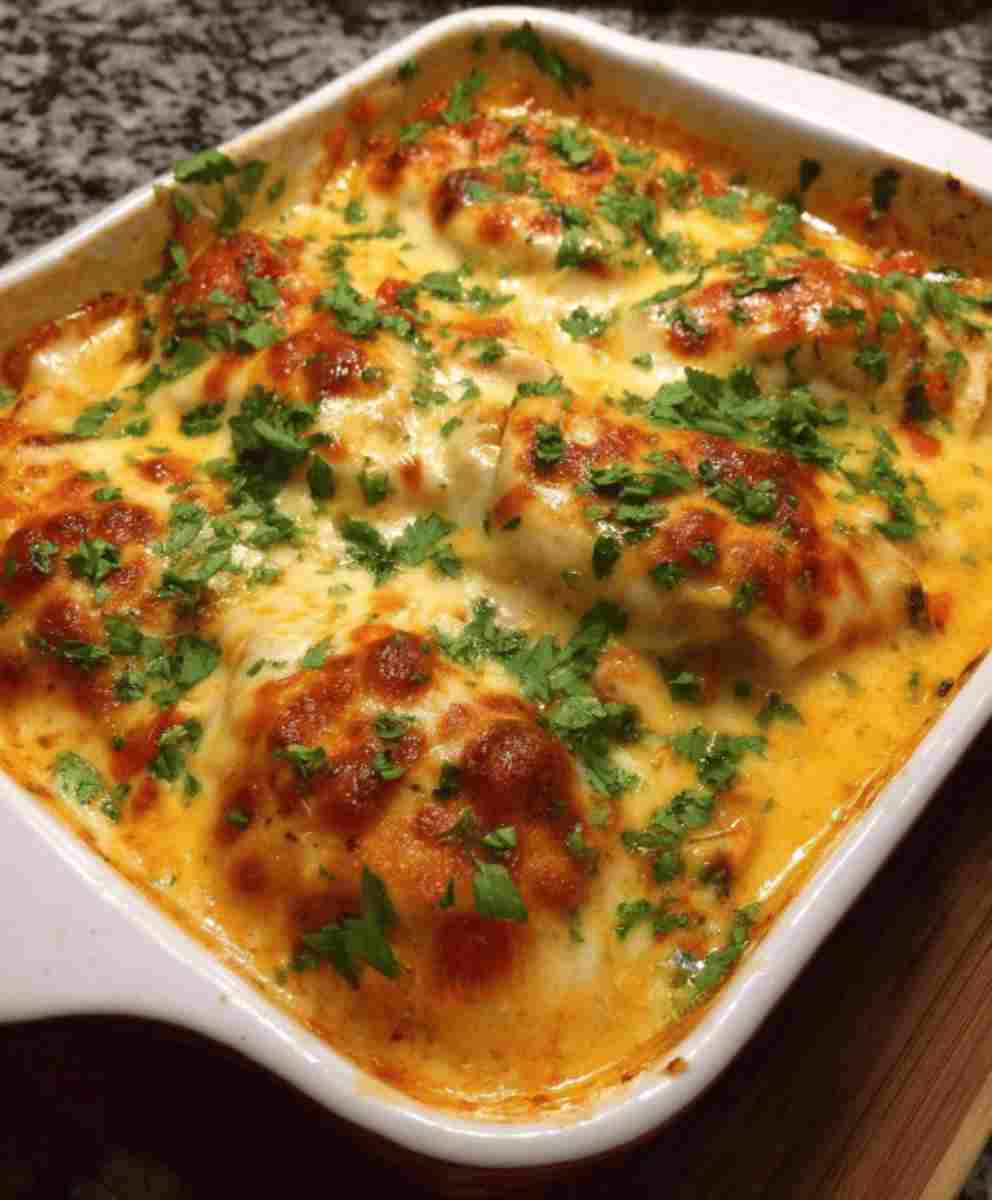 Queso Chicken Bake