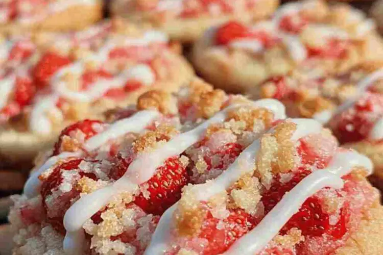 Strawberry Crunch Cookies