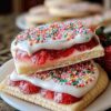 Strawberry Pop Tart Sugar Cookies