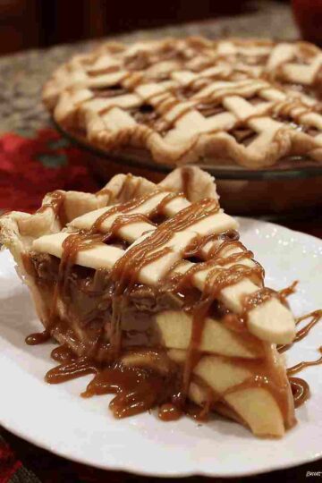 Twix Caramel Apple Pie