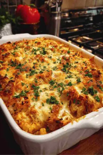 BBQ Ranch Chicken Casserole