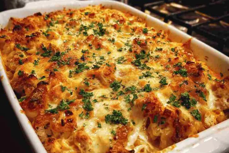 BBQ Ranch Chicken Casserole