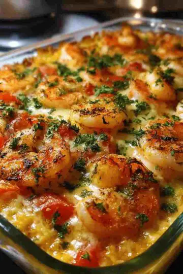 Baked Stuffed Shrimp Casserole