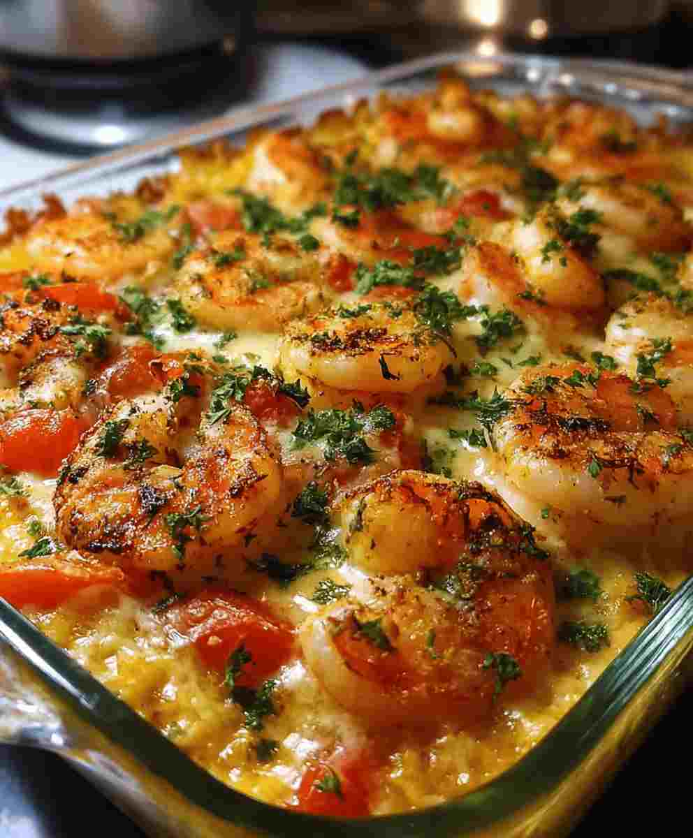 Baked Stuffed Shrimp Casserole