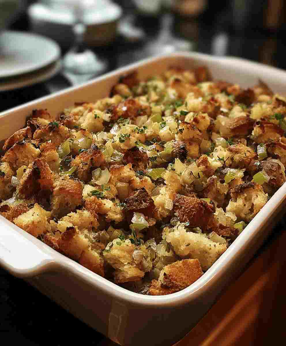 Grandma’s Classic Thanksgiving Stuffing
