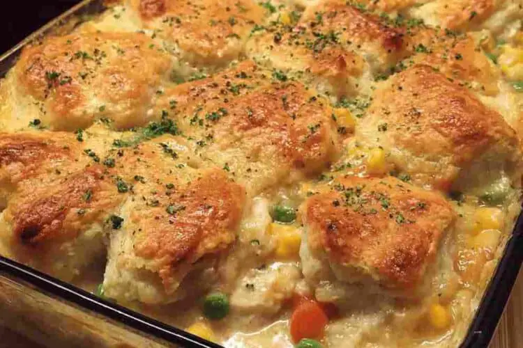 Chicken Pot Pie Casserole