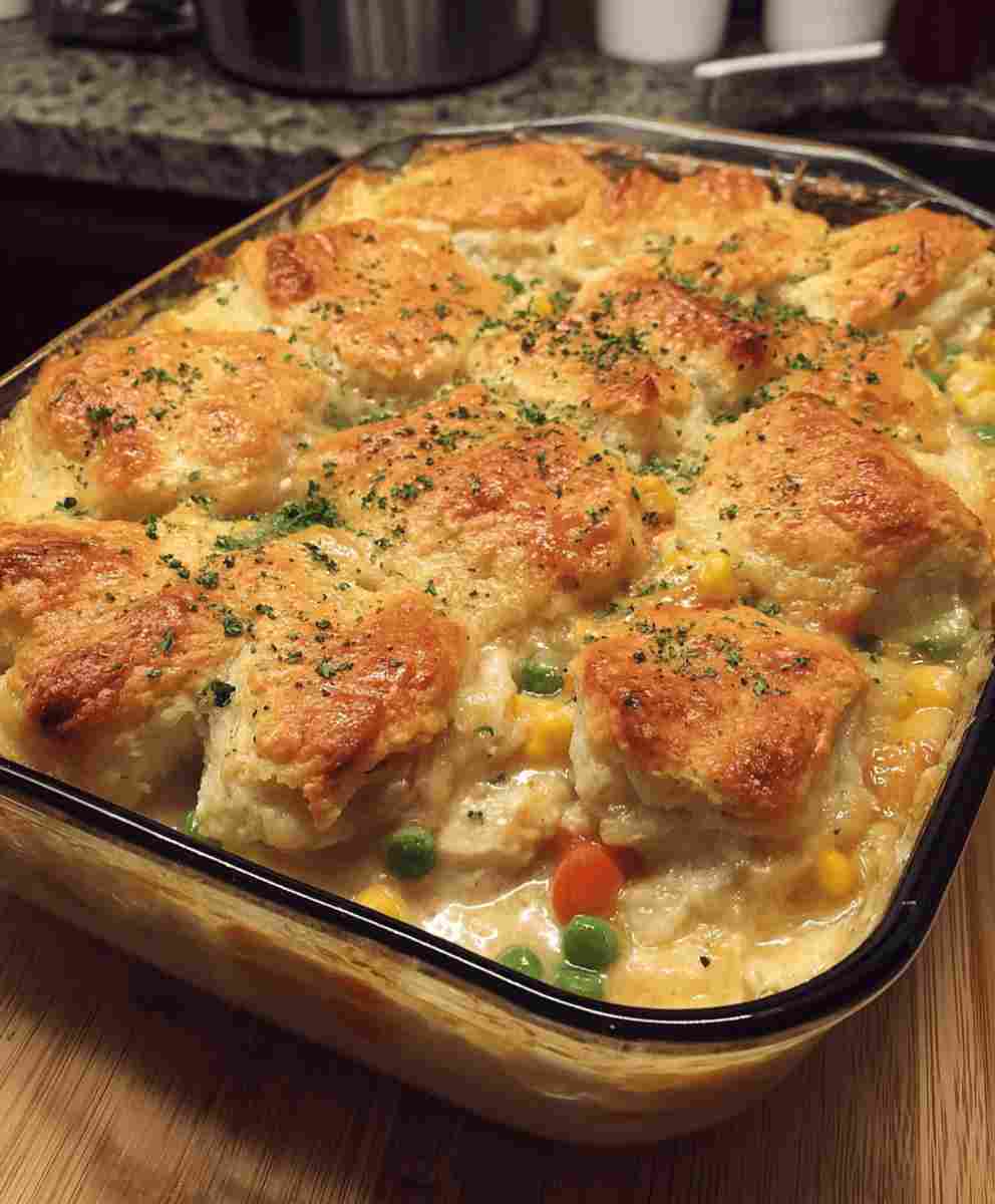 Chicken Pot Pie Casserole