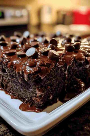 Death by Chocolate Dump Cake