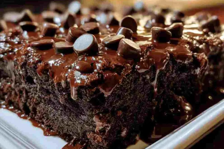 Death by Chocolate Dump Cake