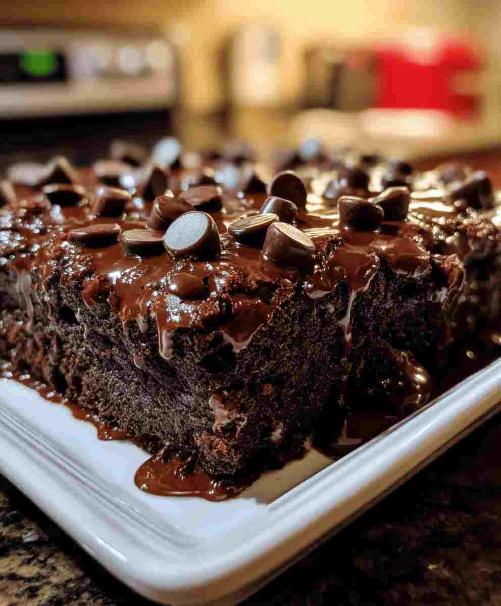 Death by Chocolate Dump Cake
