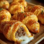 Rotel Sausage Cream Cheese Crescents
