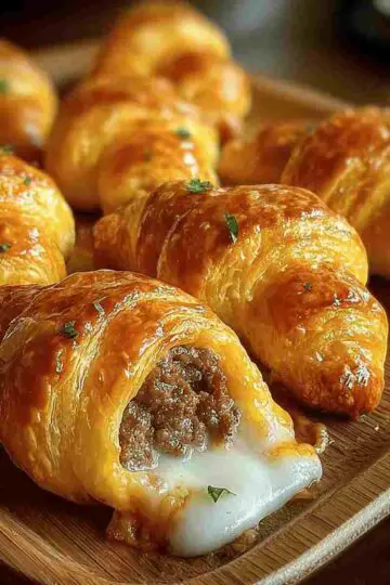 Rotel Sausage Cream Cheese Crescents
